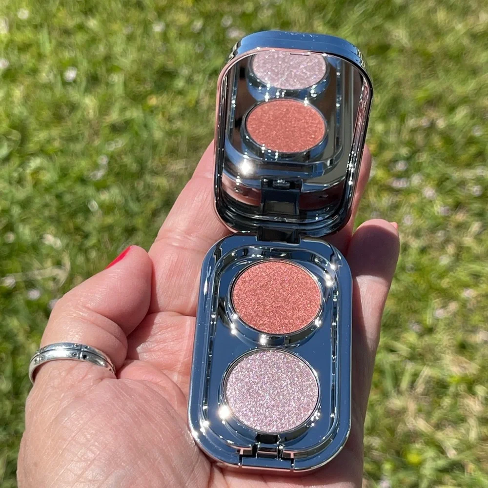 RABANNE Mini Eyeshadow Palette Duo In Les Opposes' S'Attirent